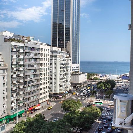 Apartamento Completo Na Praia De Copacabana 02 Quartos Com Vista Lateral Mar Em Andar Alto, Ar, Wifi , Netflix, Pauloangerami Rmvc18 里约热内卢 外观 照片