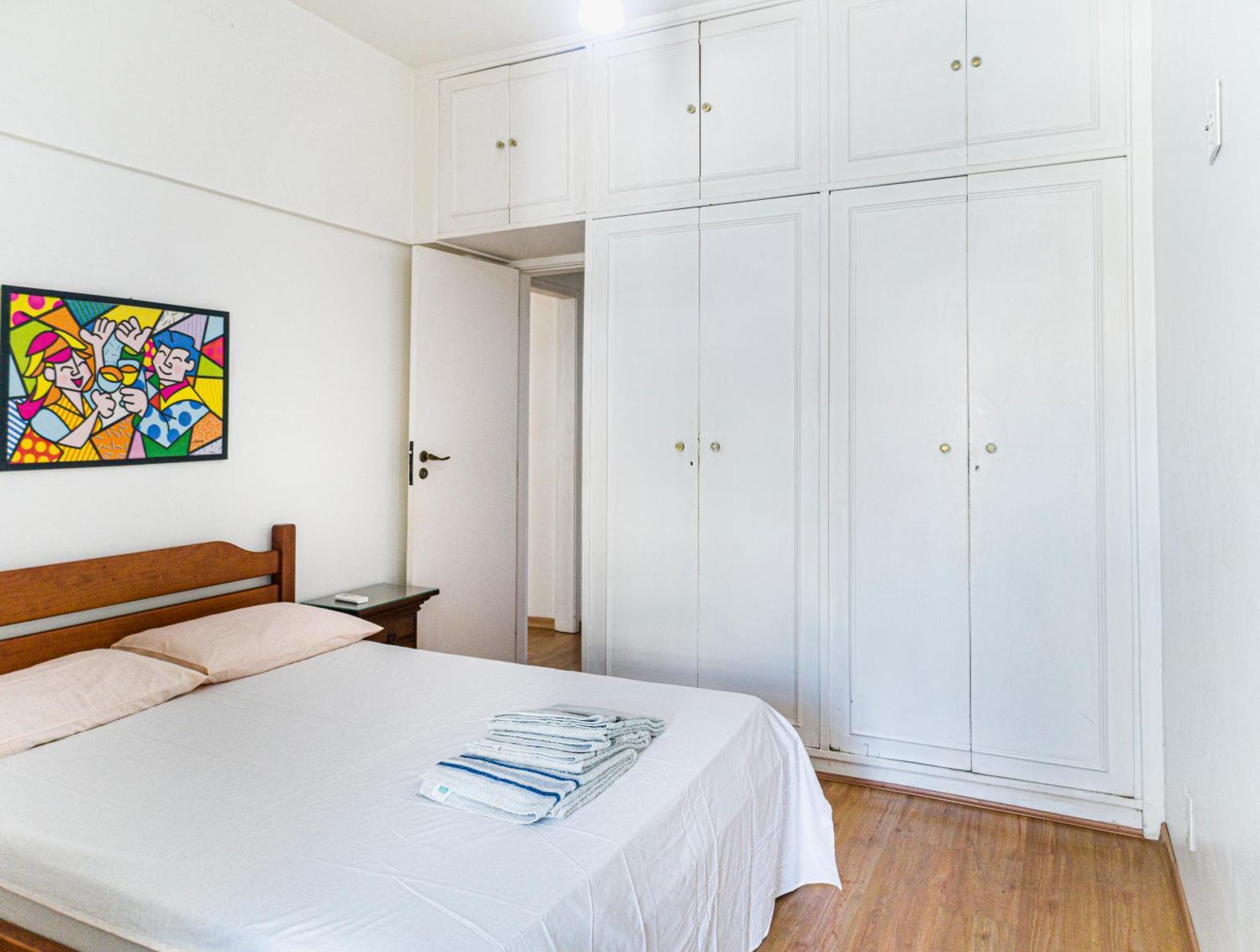 Apartamento Completo Na Praia De Copacabana 02 Quartos Com Vista Lateral Mar Em Andar Alto, Ar, Wifi , Netflix, Pauloangerami Rmvc18 里约热内卢 外观 照片